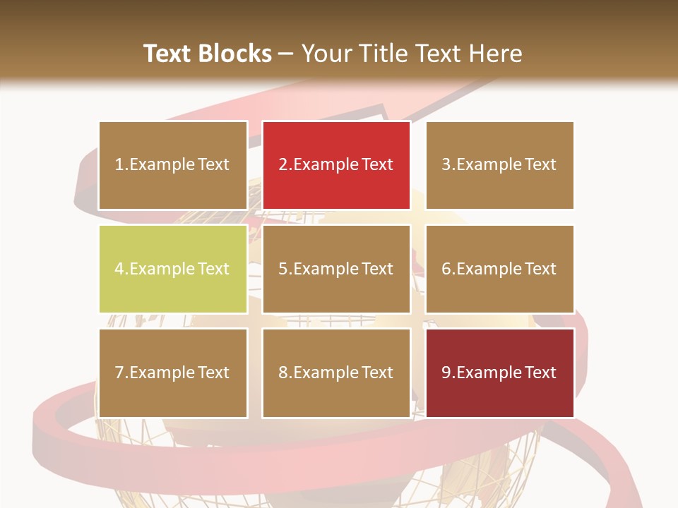 Object Route West PowerPoint Template