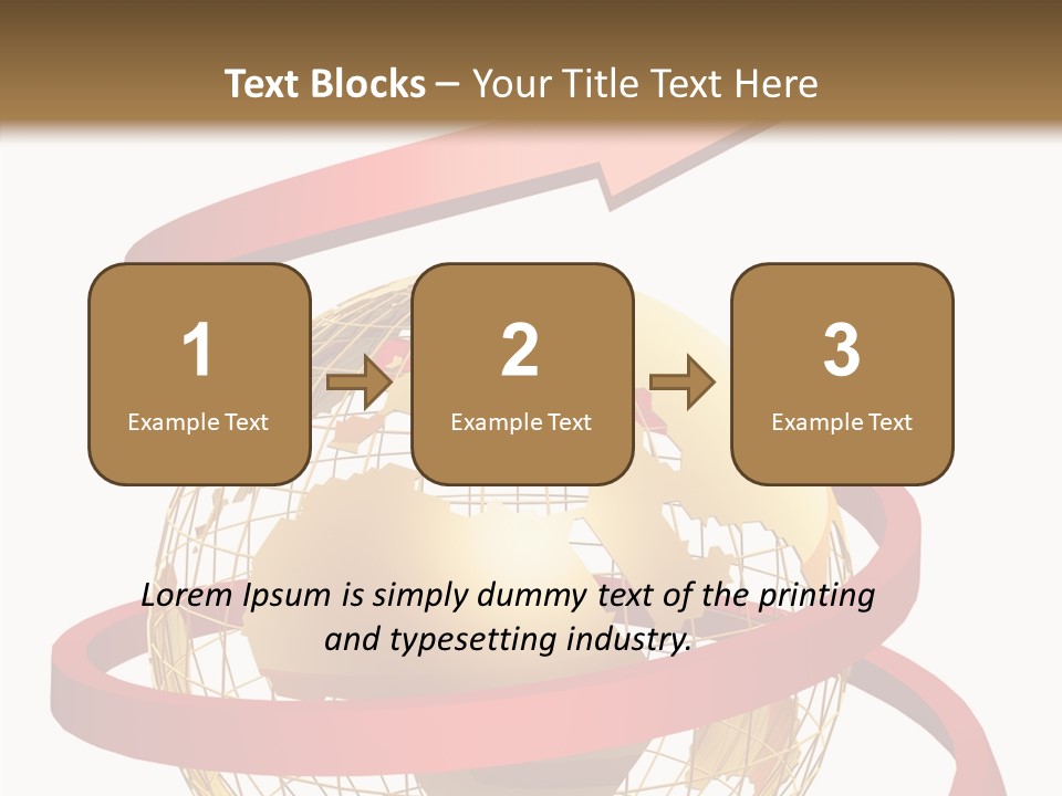 Object Route West PowerPoint Template