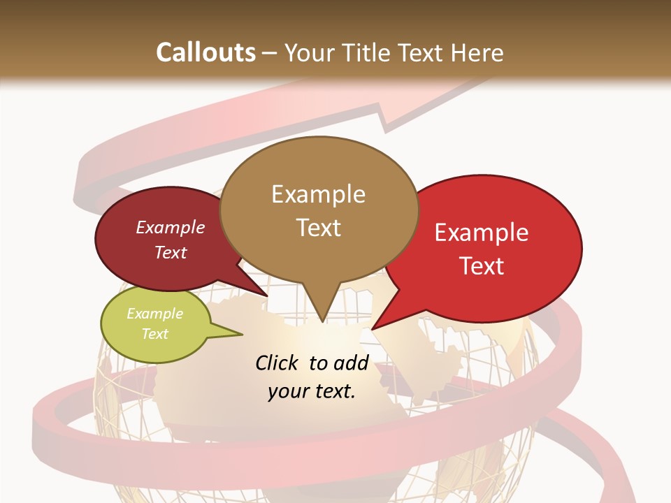 Object Route West PowerPoint Template
