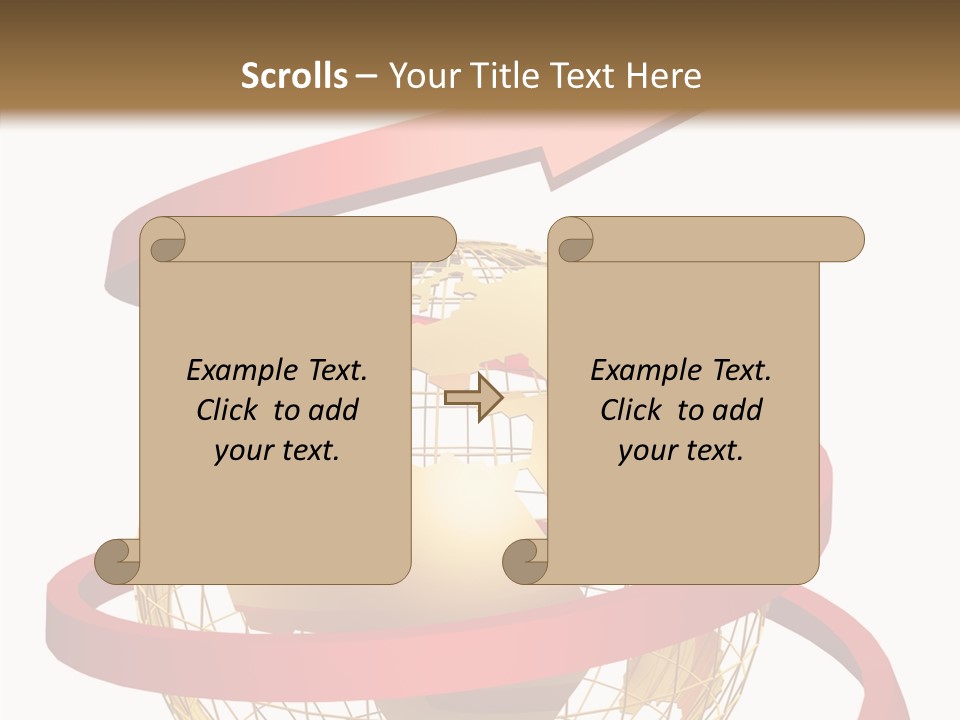 Object Route West PowerPoint Template