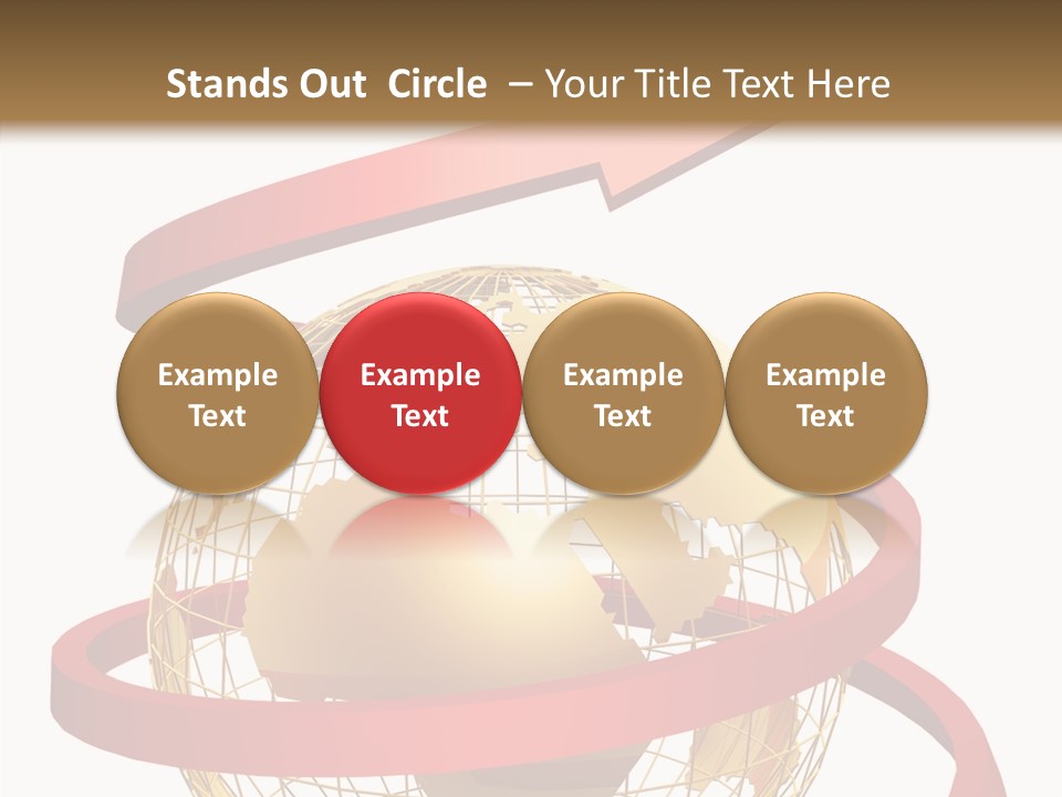 Object Route West PowerPoint Template