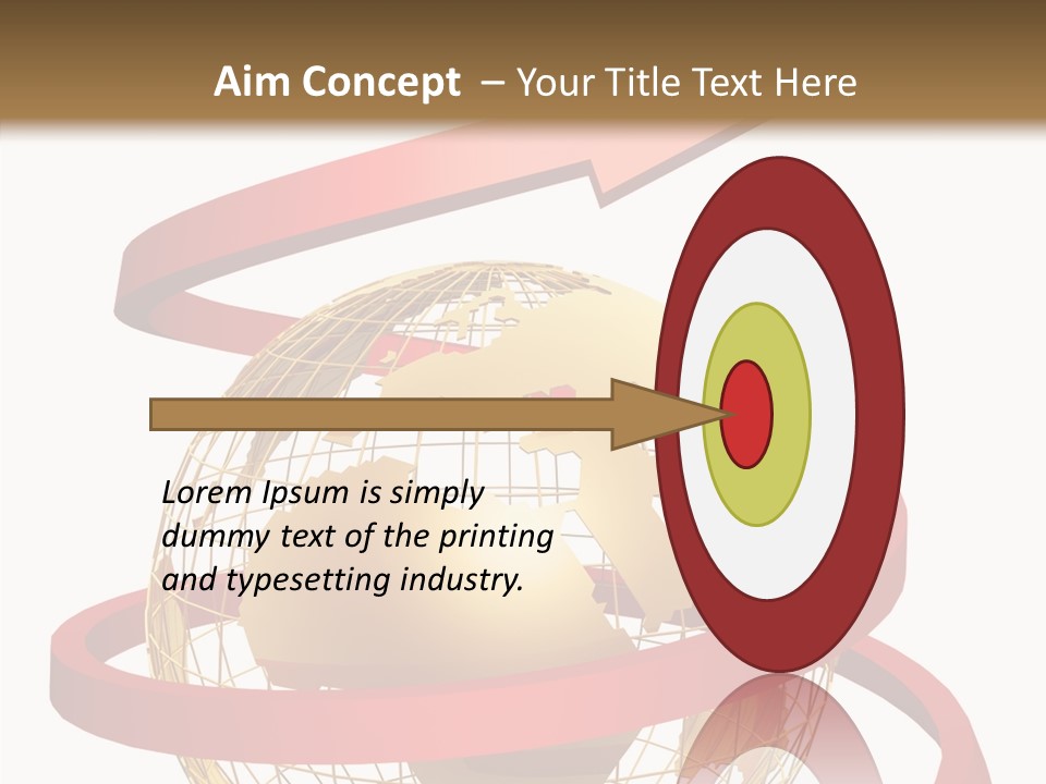 Object Route West PowerPoint Template