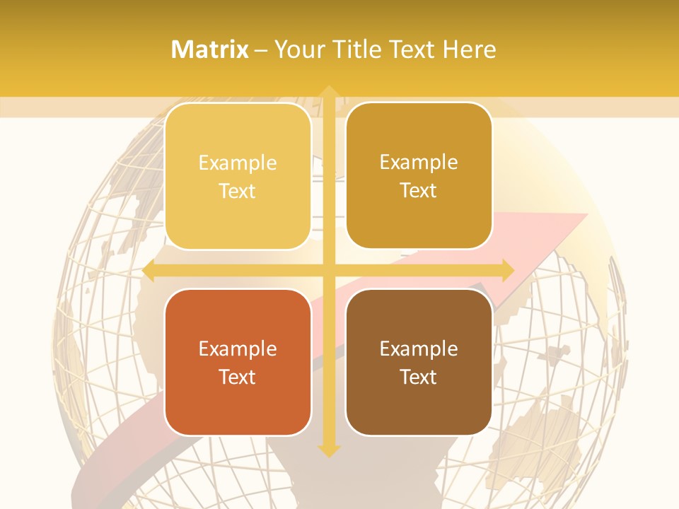 Illustration Geography Trend PowerPoint Template