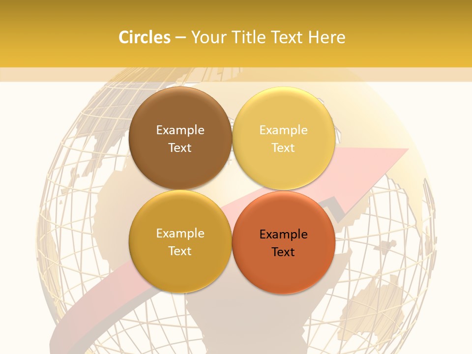 Illustration Geography Trend PowerPoint Template