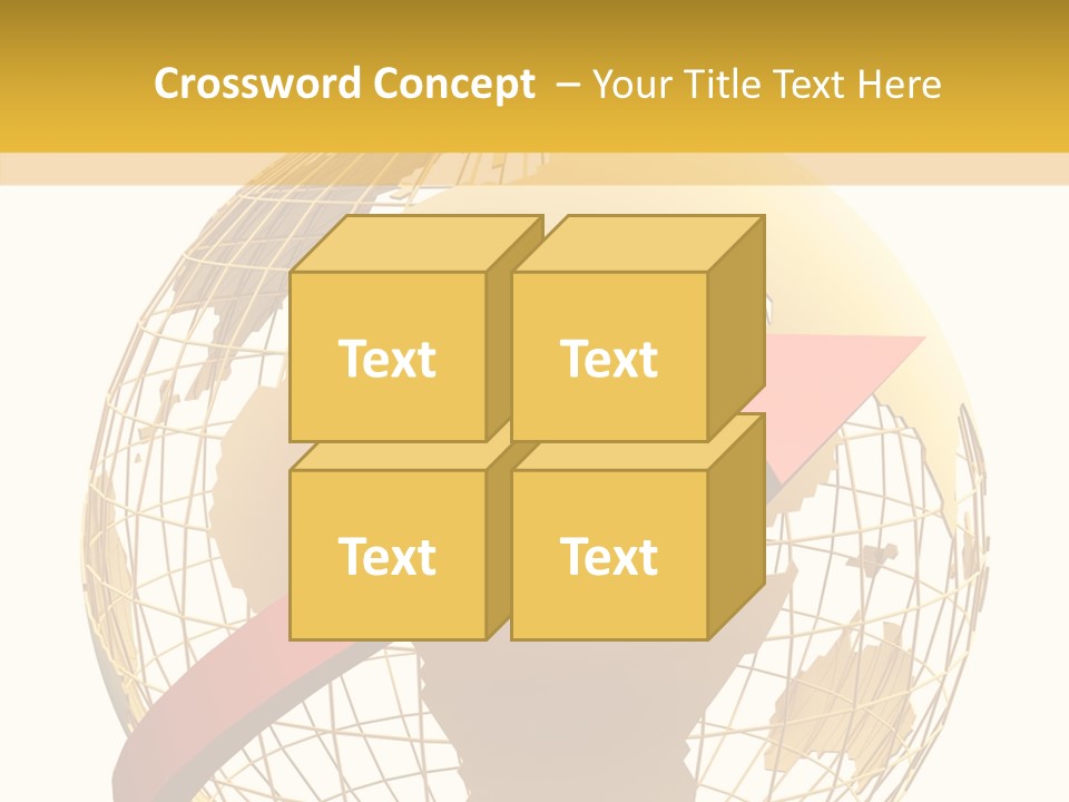 Illustration Geography Trend PowerPoint Template