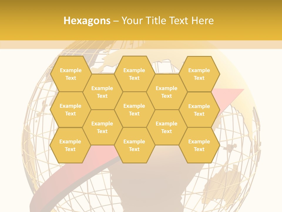 Illustration Geography Trend PowerPoint Template