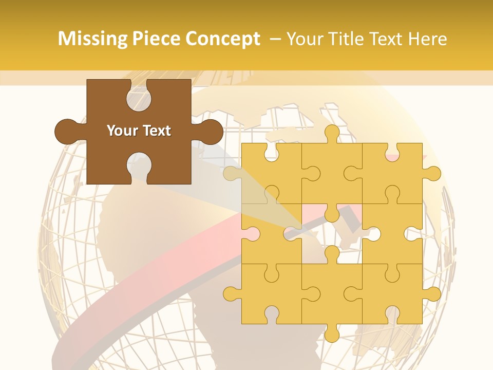 Illustration Geography Trend PowerPoint Template