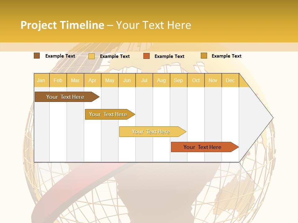 Illustration Geography Trend PowerPoint Template