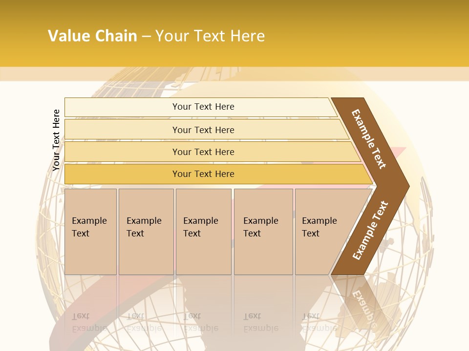 Illustration Geography Trend PowerPoint Template
