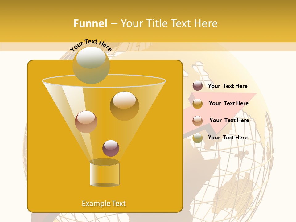 Illustration Geography Trend PowerPoint Template