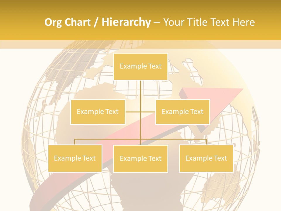 Illustration Geography Trend PowerPoint Template