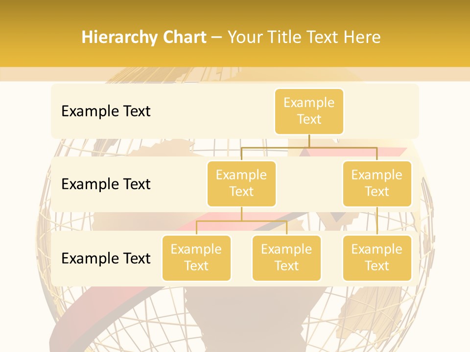 Illustration Geography Trend PowerPoint Template