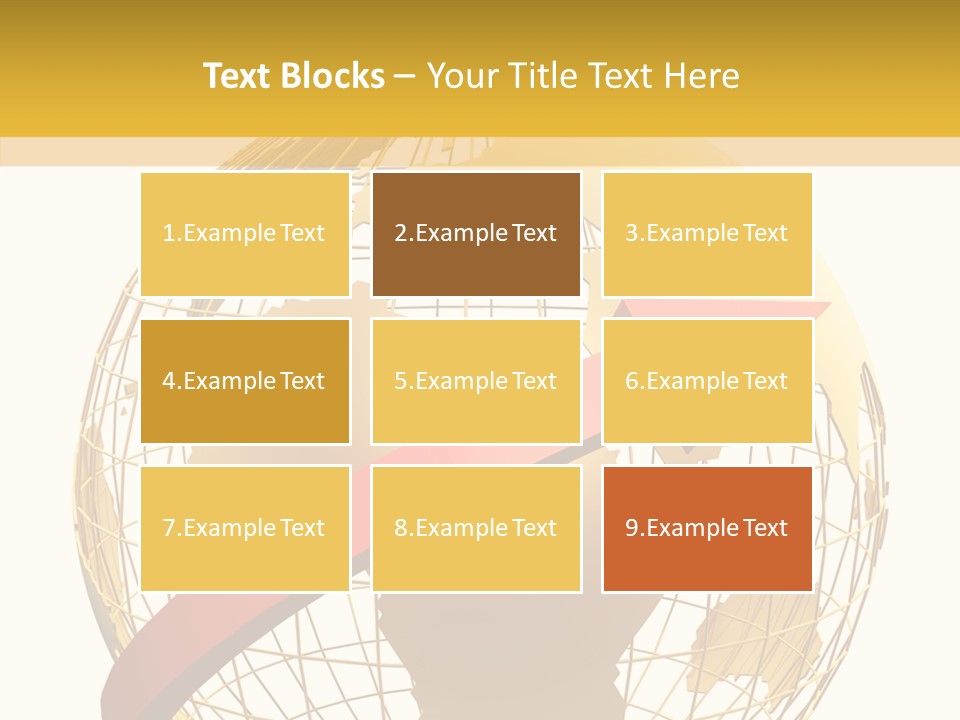 Illustration Geography Trend PowerPoint Template