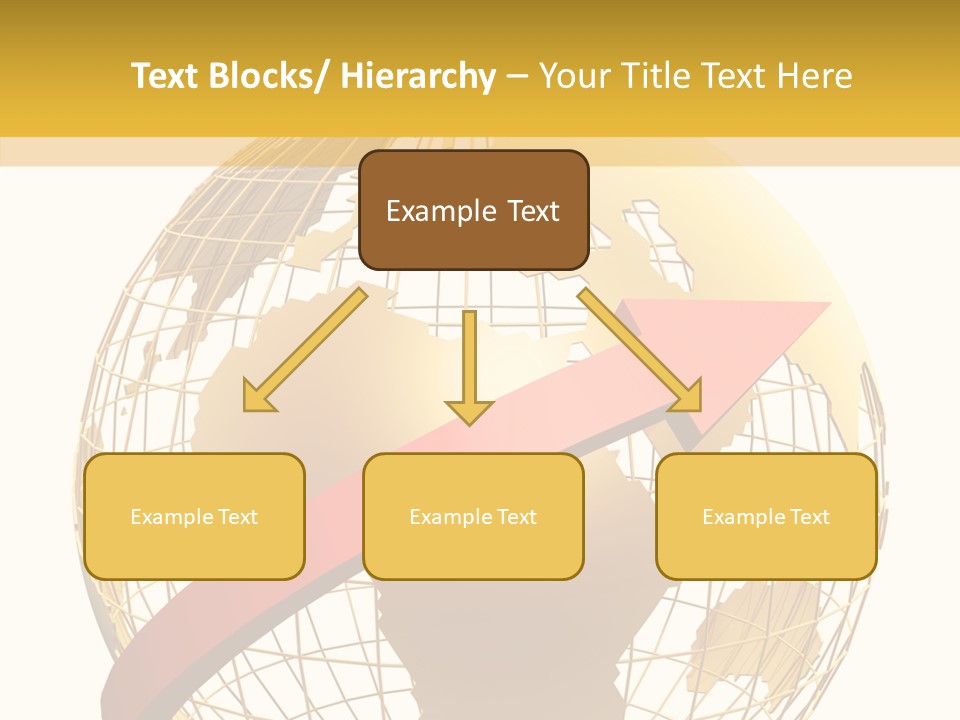 Illustration Geography Trend PowerPoint Template
