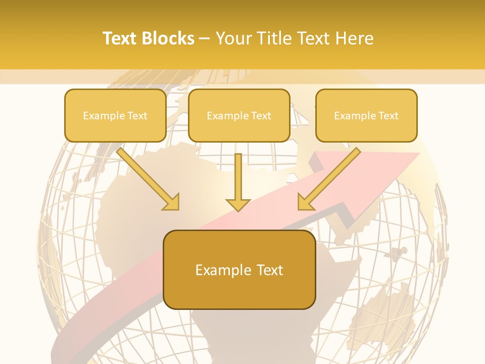 Illustration Geography Trend PowerPoint Template