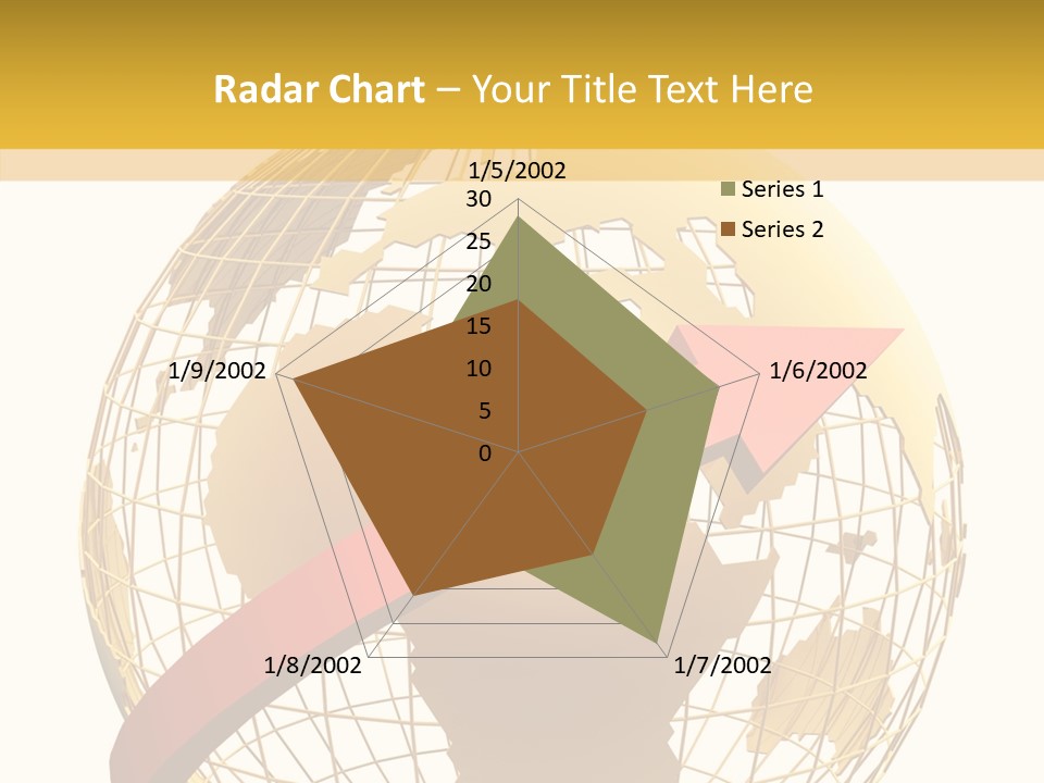 Illustration Geography Trend PowerPoint Template