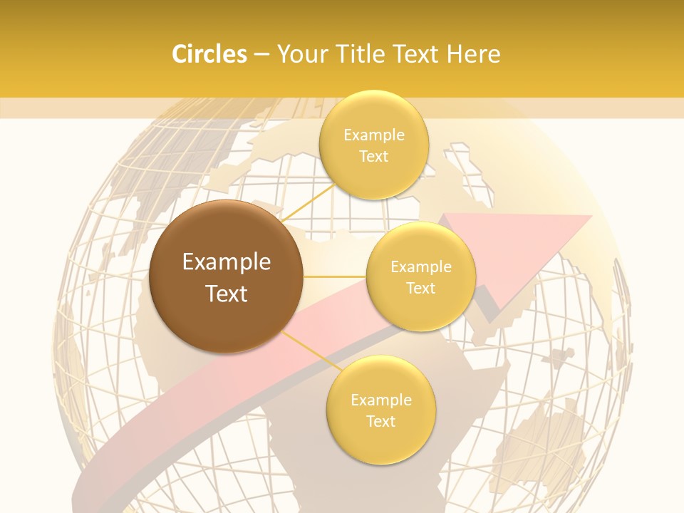 Illustration Geography Trend PowerPoint Template