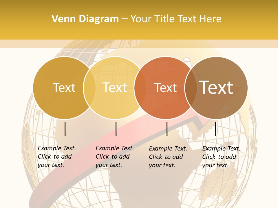 Illustration Geography Trend PowerPoint Template