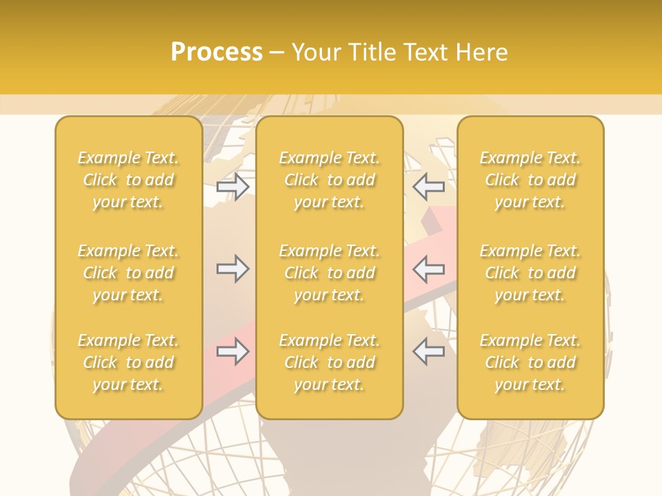 Illustration Geography Trend PowerPoint Template