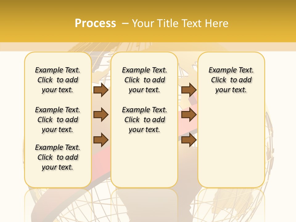 Illustration Geography Trend PowerPoint Template