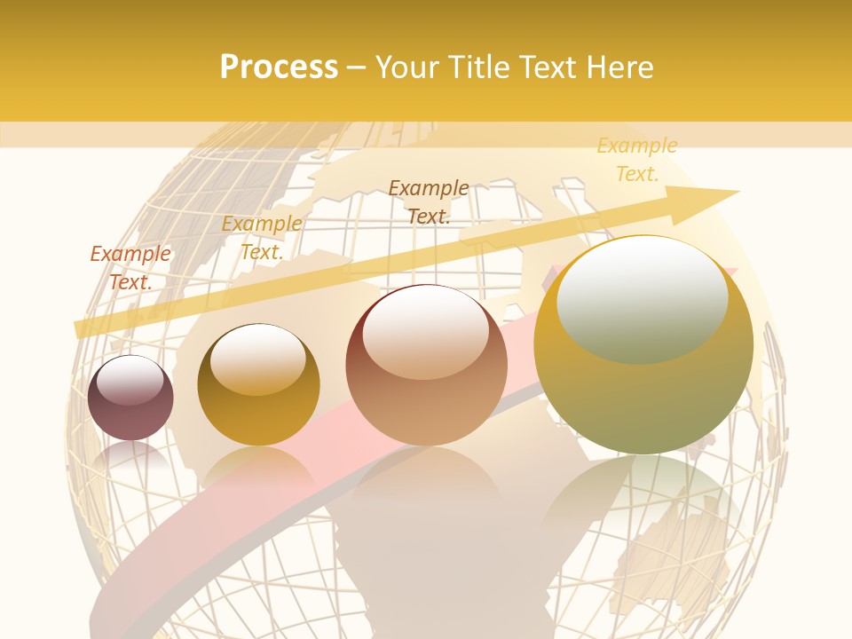 Illustration Geography Trend PowerPoint Template