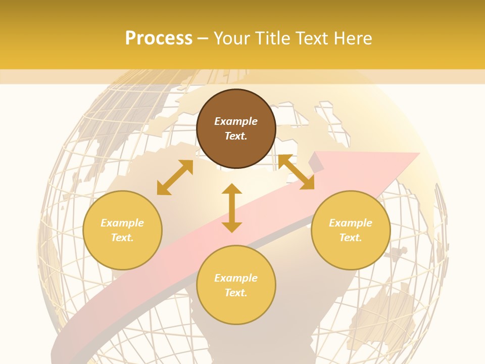 Illustration Geography Trend PowerPoint Template