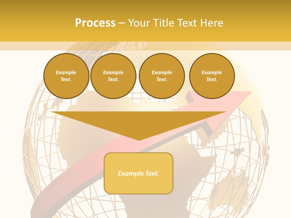 Illustration Geography Trend PowerPoint Template