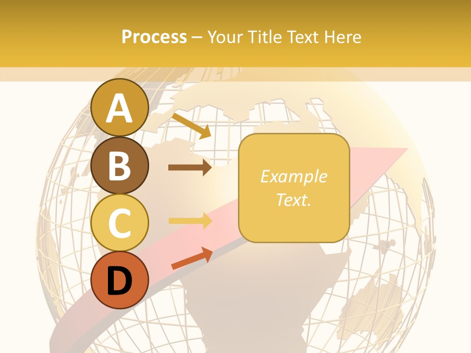 Illustration Geography Trend PowerPoint Template