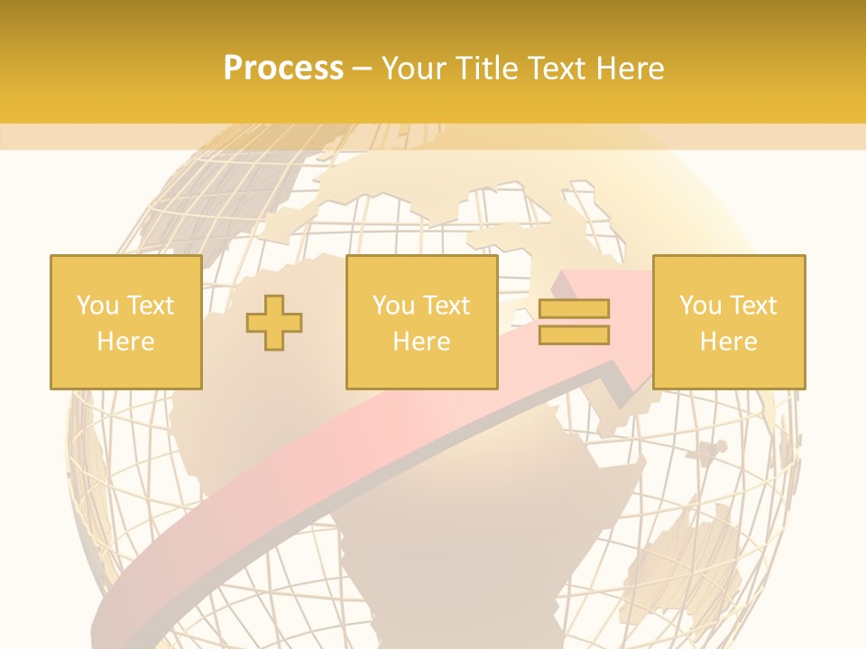 Illustration Geography Trend PowerPoint Template
