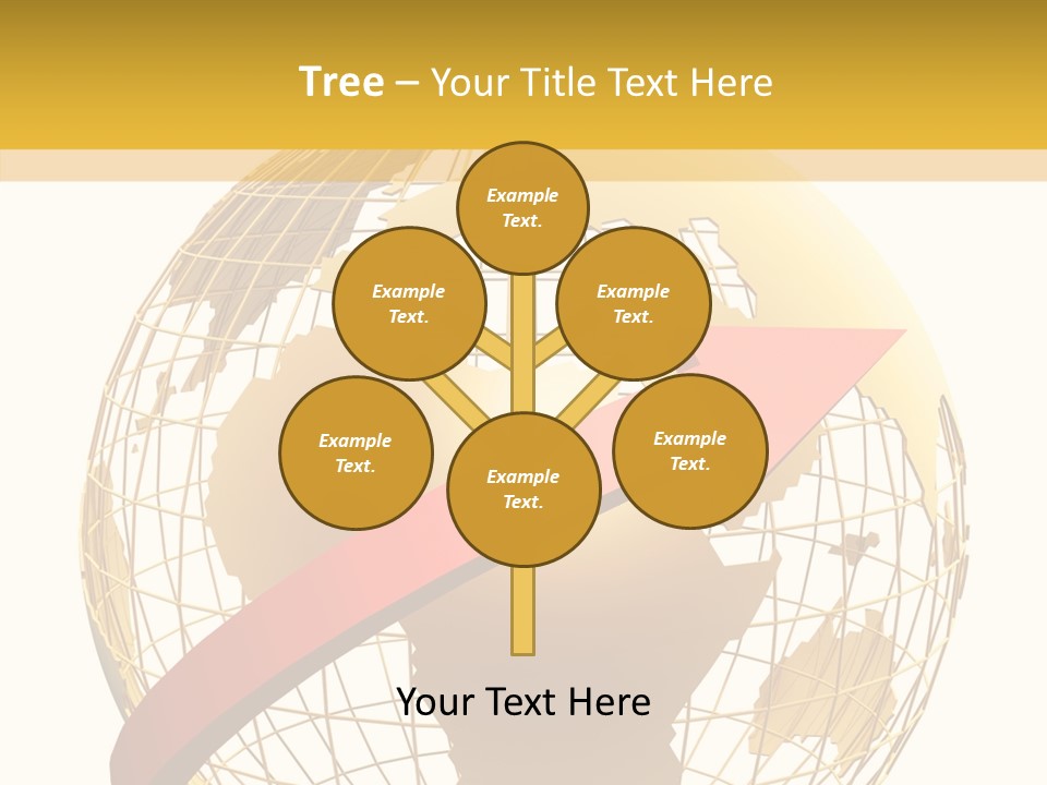 Illustration Geography Trend PowerPoint Template