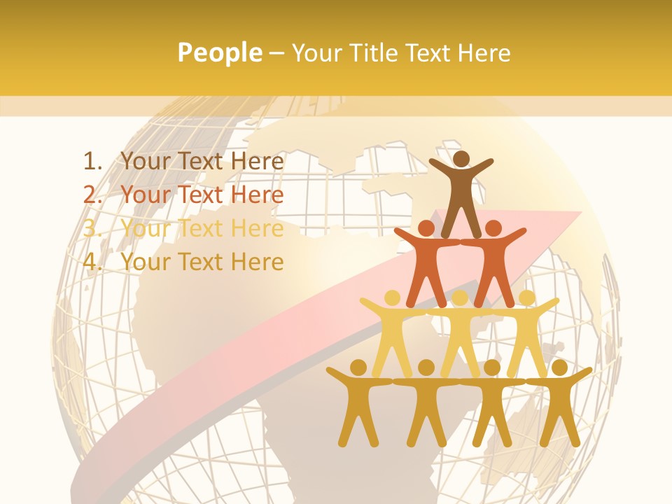 Illustration Geography Trend PowerPoint Template