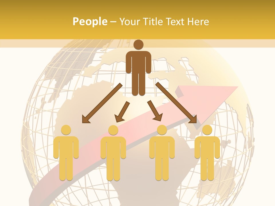 Illustration Geography Trend PowerPoint Template