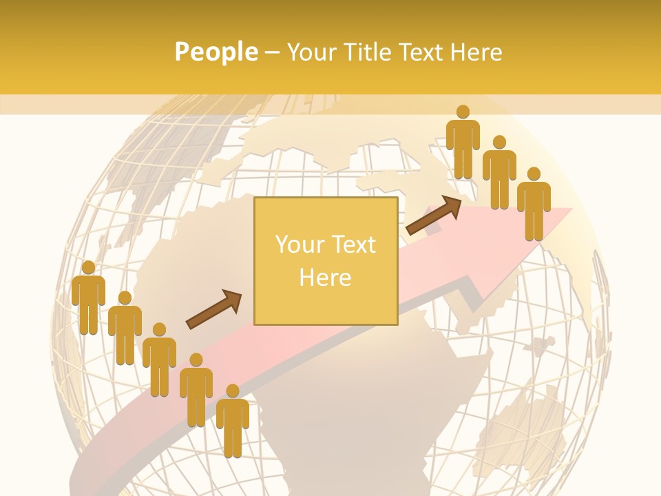 Illustration Geography Trend PowerPoint Template