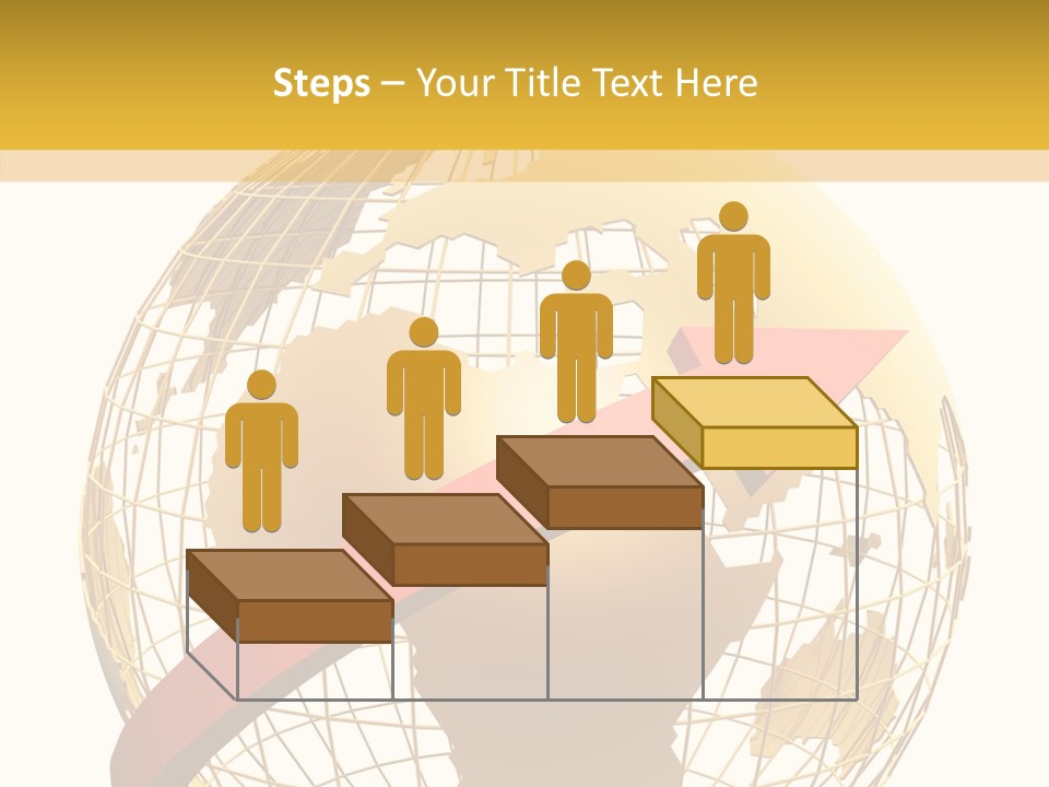 Illustration Geography Trend PowerPoint Template