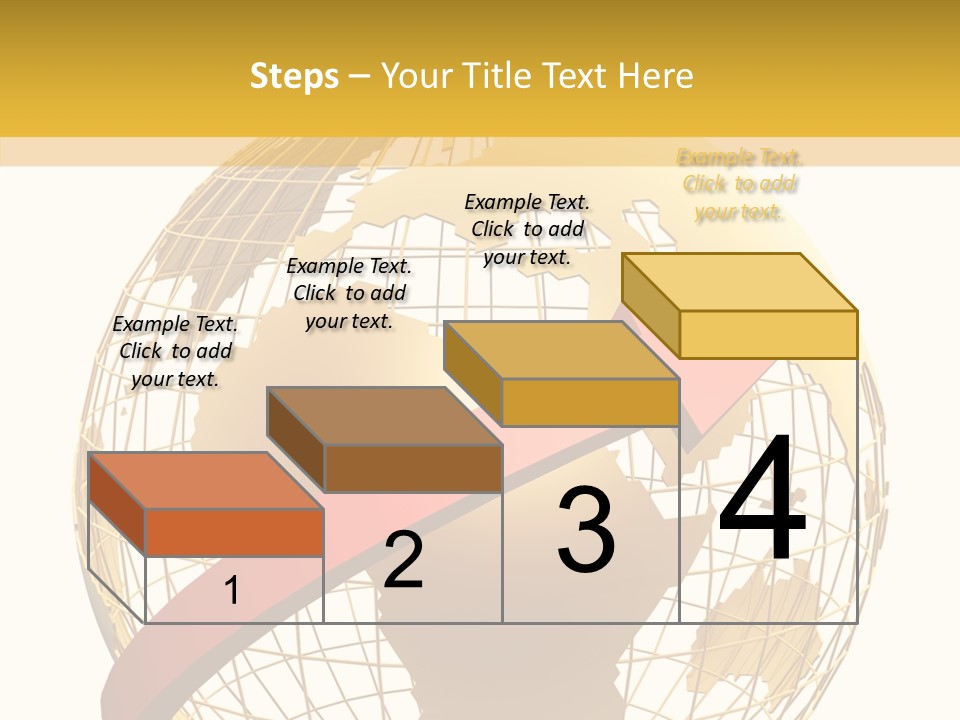 Illustration Geography Trend PowerPoint Template