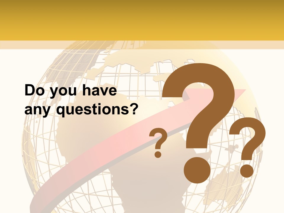 Illustration Geography Trend PowerPoint Template