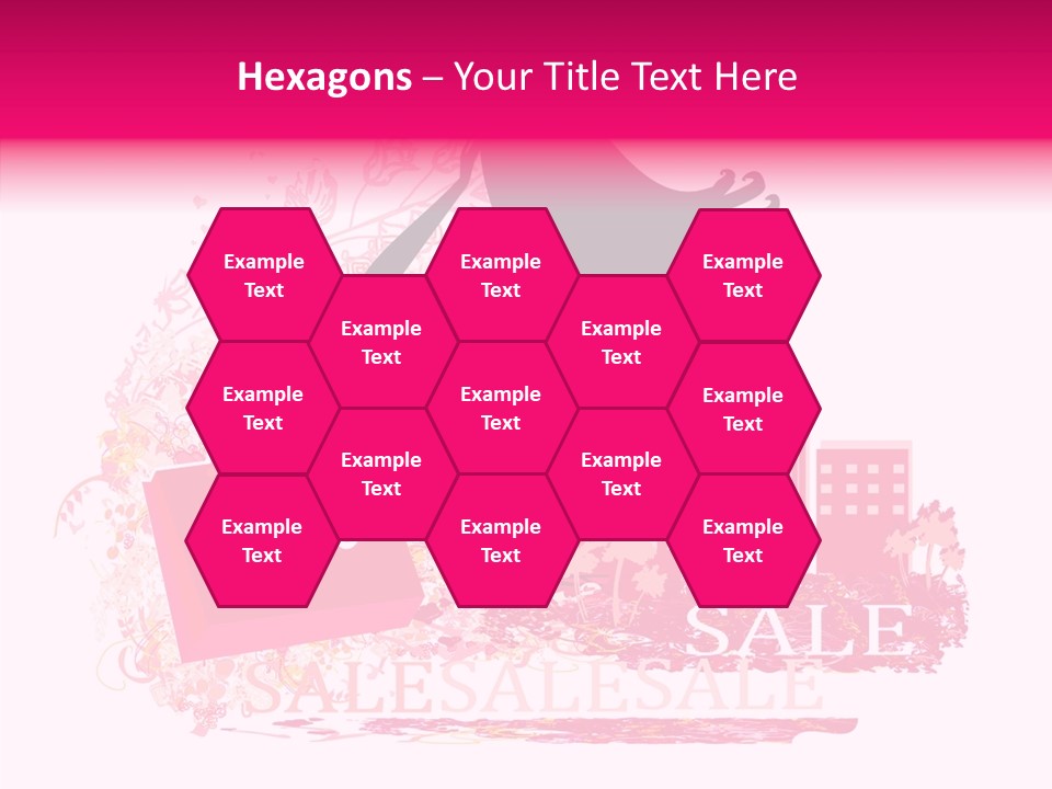 Beautiful Frame Lady PowerPoint Template