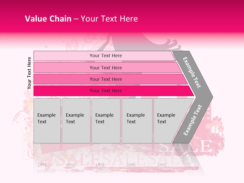 Beautiful Frame Lady PowerPoint Template