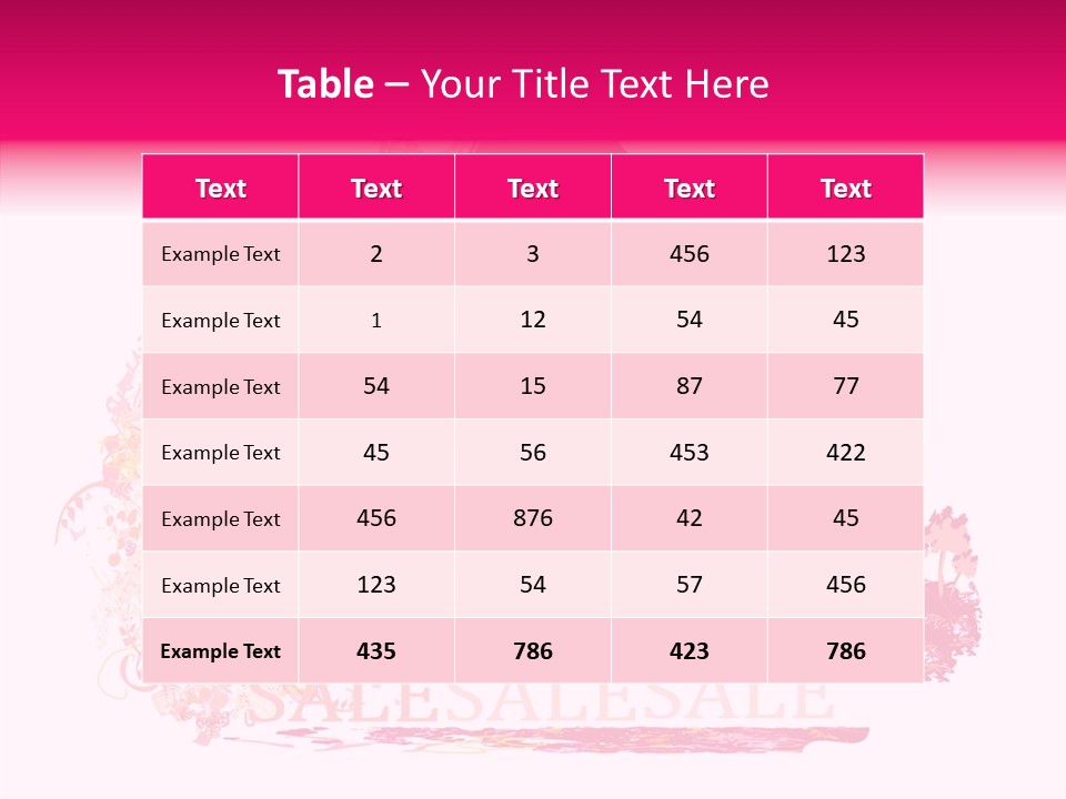 Beautiful Frame Lady PowerPoint Template