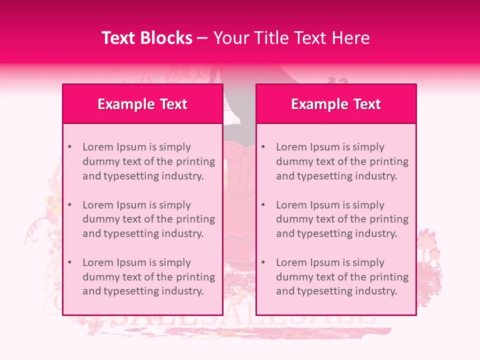 Beautiful Frame Lady PowerPoint Template