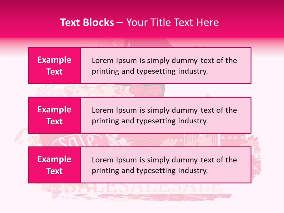 Beautiful Frame Lady PowerPoint Template