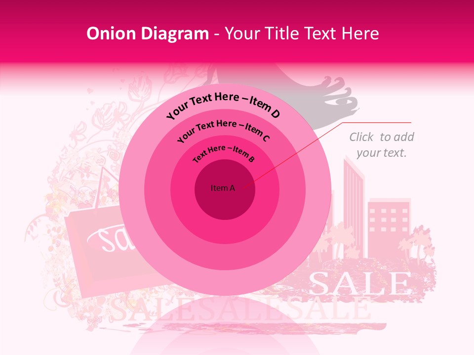 Beautiful Frame Lady PowerPoint Template