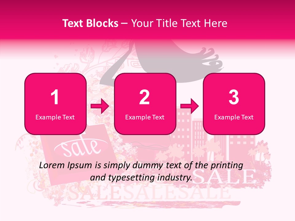 Beautiful Frame Lady PowerPoint Template