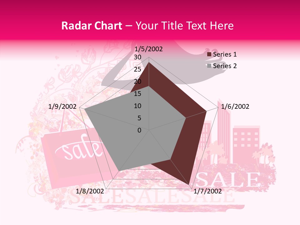 Beautiful Frame Lady PowerPoint Template