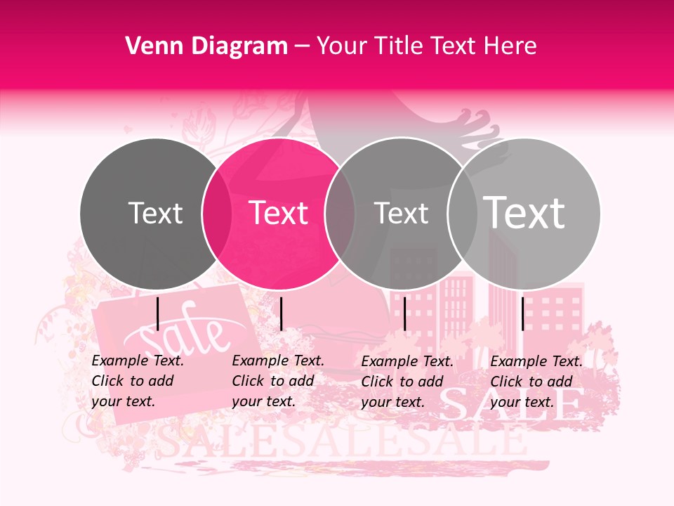 Beautiful Frame Lady PowerPoint Template