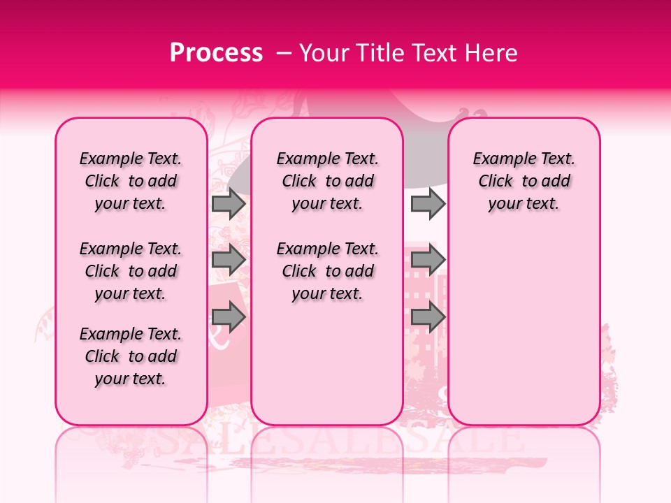 Beautiful Frame Lady PowerPoint Template