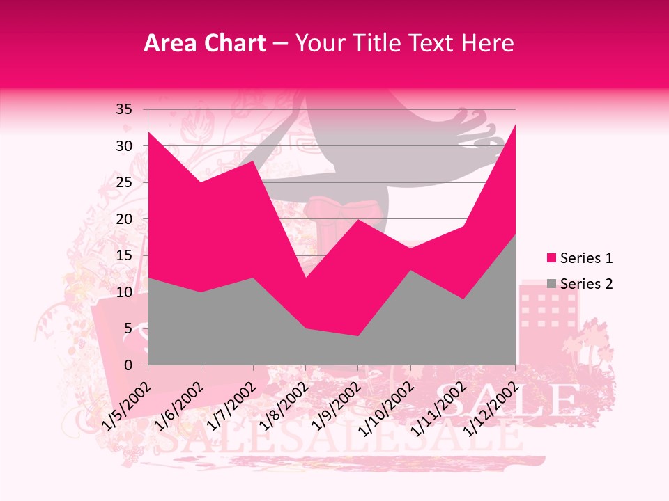 Beautiful Frame Lady PowerPoint Template