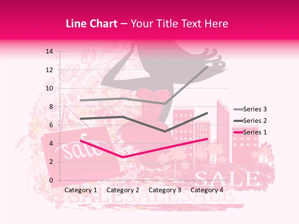 Beautiful Frame Lady PowerPoint Template