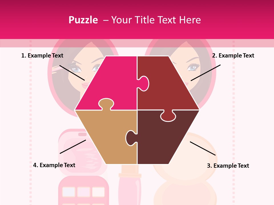 Femine Mid Young PowerPoint Template