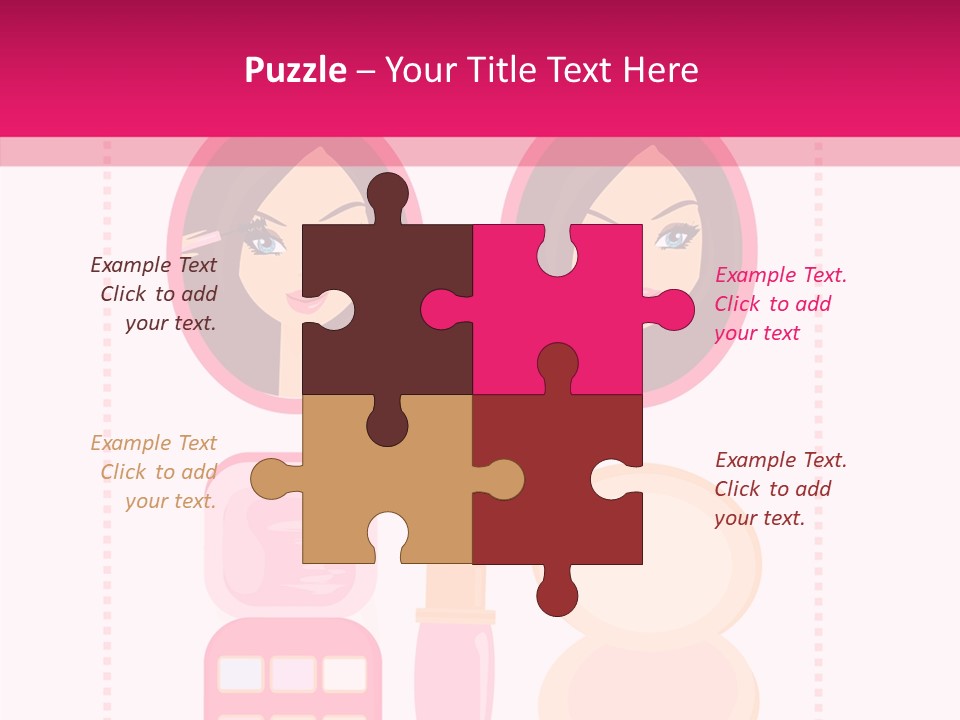 Femine Mid Young PowerPoint Template